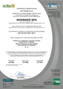 Invernizzi spa - Certificato ICILA_page-0001