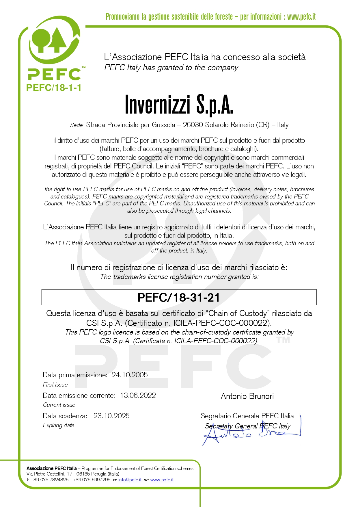 Certificato Licenza CoC Invernizzi Spa Em2022_page-0001