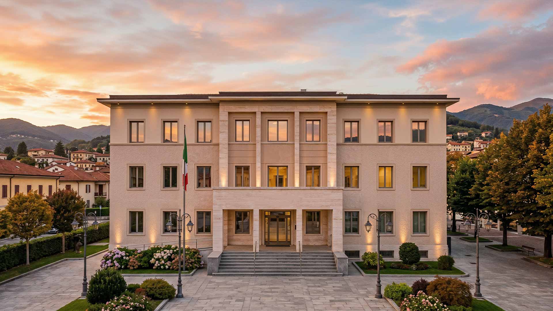 projets publics : bâtiment de l'administration communale