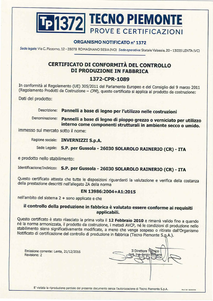 Invernizzi_spa_Certificato